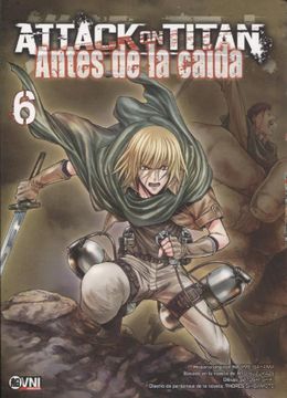 portada Attack on Titan 6 Antes de la Caida (in Spanish)