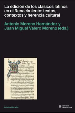 portada La Edicion de los Clasicos Latinos en el Renacimiento