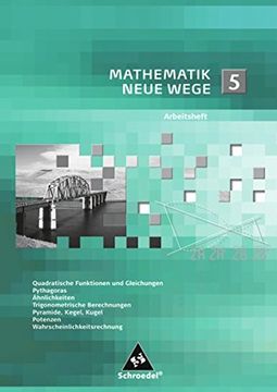 portada Mathematik Neue Wege 5. Arbeitsheft (en Alemán)