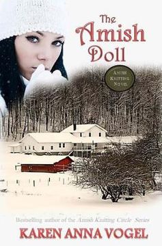 portada The Amish Doll: Amish Knitting Novel (en Inglés)