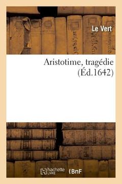 portada Aristotime, Tragédie (en Francés)