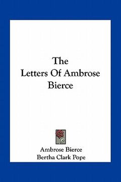 portada the letters of ambrose bierce