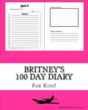 portada Britney's 100 Day Diary (in English)