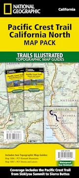 portada Pacific Crest Trail: California North [Map Pack Bundle] (National Geographic Trails Illustrated Map) (in English)
