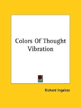 portada colors of thought vibration (en Inglés)