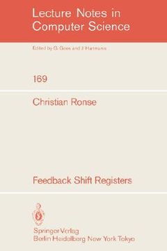 portada feedback shift registers (en Inglés)