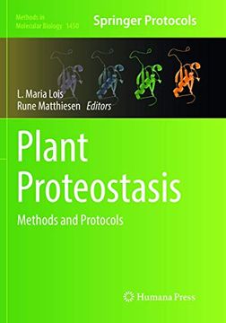 portada Plant Proteostasis: Methods and Protocols (Methods in Molecular Biology, 1450) (en Inglés)