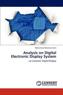 portada analysis on digital electronic display system (in English)