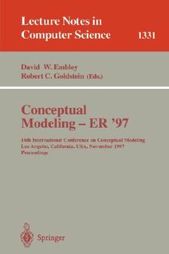 portada conceptual modeling - er '97: 16th international conference on conceptual modeling, los angeles, ca, usa, november 3-5, 1997. proceedings (en Inglés)