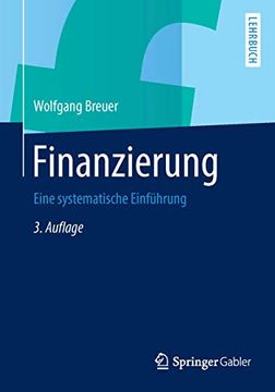 portada Finanzierung: Eine Systematische Einführung (en Alemán)