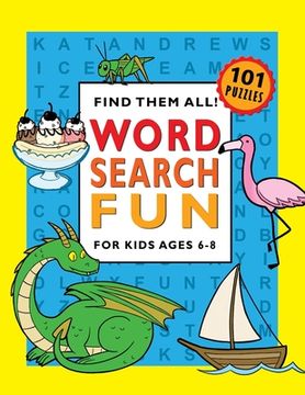 portada Word Search Fun for Kids Ages 6-8 (en Inglés)