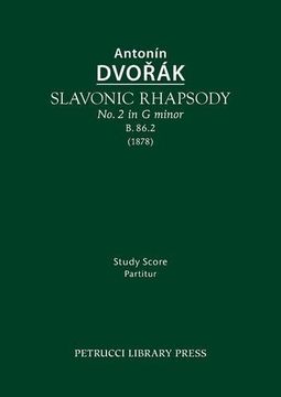 portada Slavonic Rhapsody in G minor, B.86.2: Study score