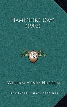 portada hampshire days (1903) (in English)