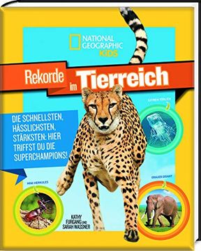 portada National Geographic Kids (Sachbuch) - Rekorde im Tierreich (en Alemán)