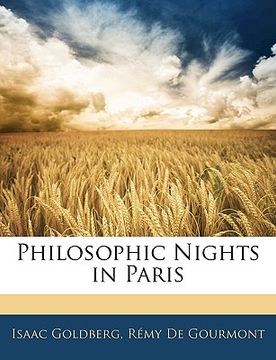 portada philosophic nights in paris