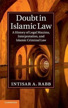 portada Doubt in Islamic law (Cambridge Studies in Islamic Civilization) 