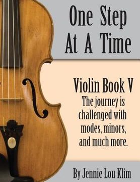 portada One Step At A Time: Violin Book V (in English)