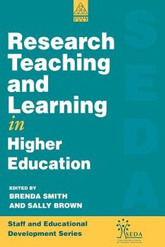 portada research, teaching and learning in higher education