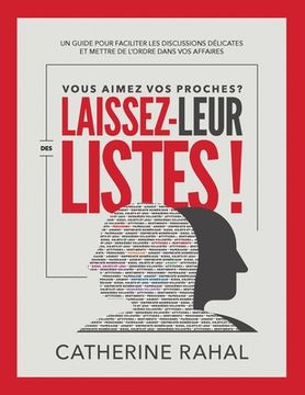 portada Vous Aimez Vos Proches? Laissez-Leur Des Listes!