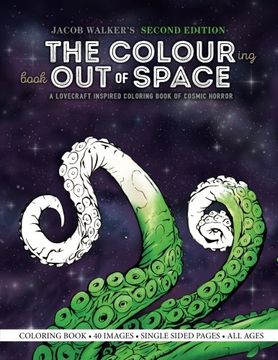 portada The Colouring Book out of Space: A Lovecraft Inspired Coloring Book of Cosmic Horror (en Inglés)