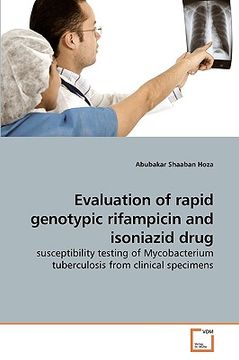portada evaluation of rapid genotypic rifampicin and isoniazid drug (en Inglés)