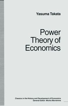 portada Power Theory of Economics (en Inglés)