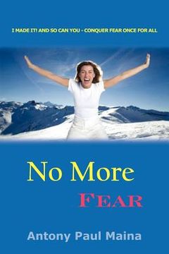 portada no more fear (en Inglés)