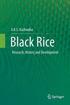 portada Black Rice: Research, History and Development (in English)