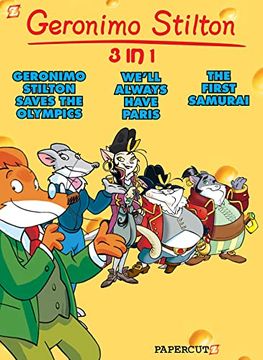 portada Geronimo Stilton 3-In-1 #4 (Geronimo Stilton Graphic Novels) (en Inglés)