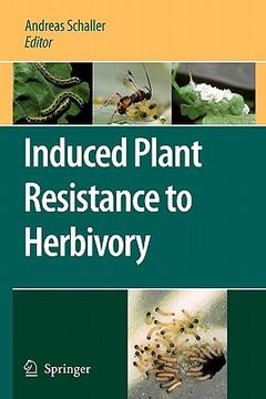 portada induced plant resistance to herbivory (en Inglés)