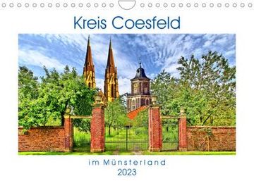 portada Kreis Coesfeld im Münsterland - Stadt Land Fluß (Wandkalender 2023 din a4 Quer) (en Alemán)