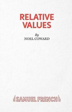 portada Relative Values: Play (Acting Edition s. ) (en Inglés)
