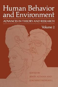 portada Human Behavior and Environment: Advances in Theory and Research Volume 2 (en Inglés)