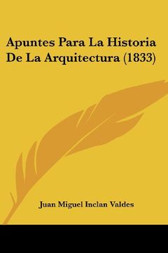 portada Apuntes Para la Historia de la Arquitectura (1833)