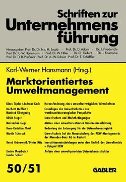 portada Marktorientiertes Umweltmanagement (en Alemán)