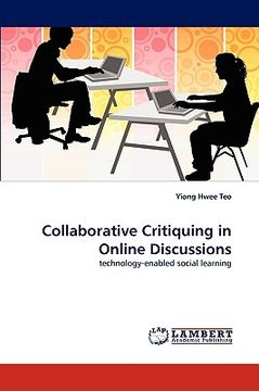 portada collaborative critiquing in online discussions (en Inglés)