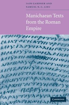 portada Manichaean Texts From the Roman Empire 