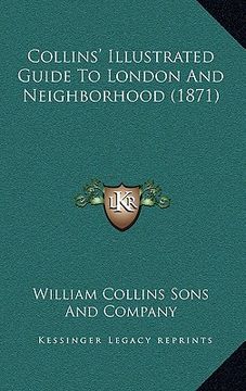 portada collins' illustrated guide to london and neighborhood (1871) (en Inglés)
