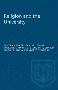 portada Religion and the University (in English)