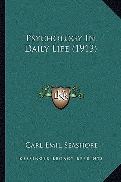 portada psychology in daily life (1913) (en Inglés)