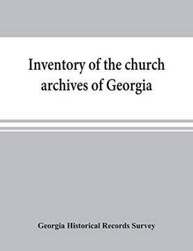 portada Inventory of the Church Archives of Georgia: Atlanta Association of Baptist Churches, Affiliated With Georgia Baptist Convention (en Inglés)