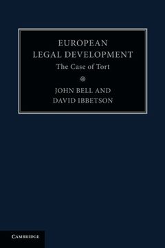 portada European Legal Development: The Case of Tort (in English)
