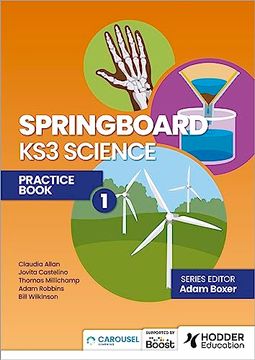 portada Springboard: Ks3 Science Practice Book 1 (in English)