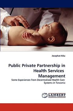 portada public private partnership in health services management (in English)