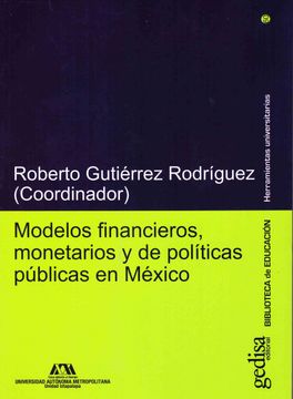 portada Modelos Financieros, Monetarios y de Políticas Públicas en México