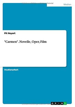 portada "Carmen". Novelle, Oper, Film (German Edition)