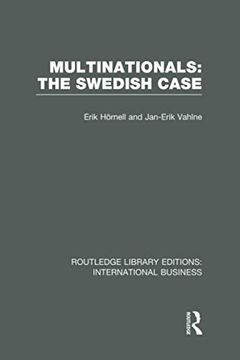 portada Multinationals: The Swedish Case (Rle International Business) (en Inglés)