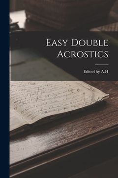 portada Easy Double Acrostics (en Inglés)