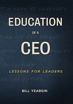portada Education of a Ceo: Lessons for Leaders (in English)