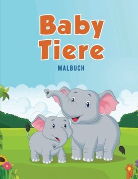portada Baby Tiere: Malbuch (German Edition)